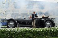 The Best of Show at the 2006 Pebble Beach, a 1931 Daimler Double-Six 50 Corsica Drophead Coupe, owned by Robert M. Lee of Reno, Nevada