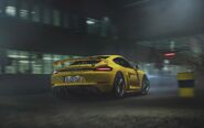 2019 Porsche 718 Cayman GT4 Rear