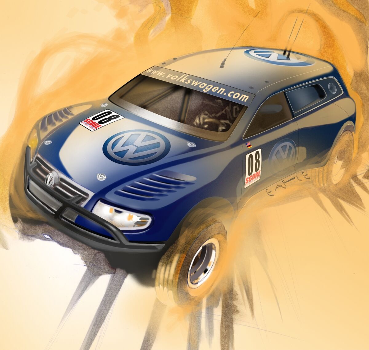 Volkswagen Race Touareg 3 Qatar