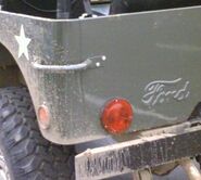 Ford stamped logo on restored GPW 2007