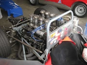 Repco Brabham 760 series 5 litre quad cam V8 engine in the  sports car