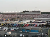 Richmond International Raceway as seen from the stands.