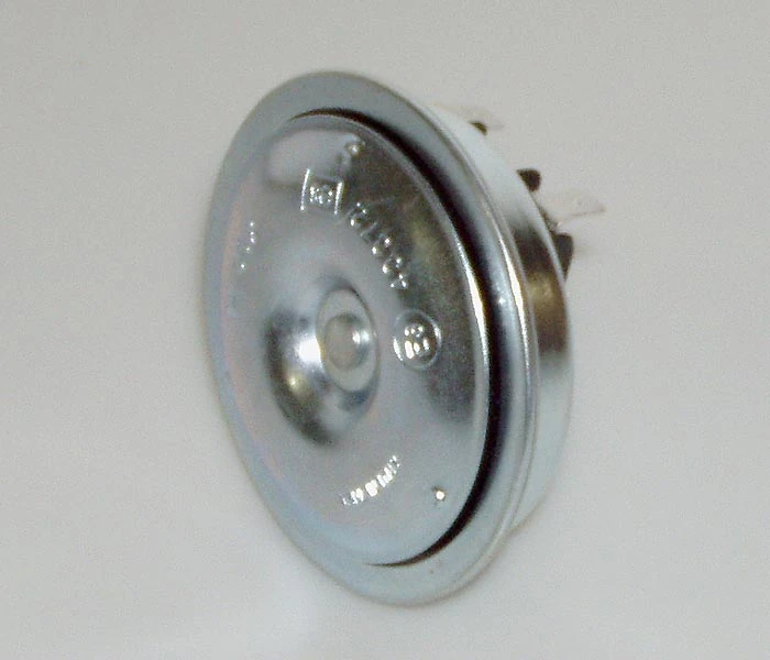 Clacson 6V Cromato Per Simson S50, S51, S70 - Marca MZA | Fissaggio Centrale - Foto 5