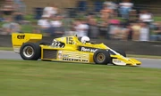 An ex- Renault RS01 of 1979 being demonstrated by René Arnoux in 2007.