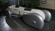 Replica of the 1928 Stutz Blackhawk Special that Frank Lockhart drove to his death trying to break the Land Speed Record