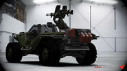 Rear View Of The Halo 4 Warthog