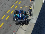  in the pits at the .