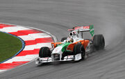 Adrian Sutil 2010 Malaysia 3rd Qualify