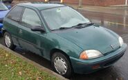 1995–1997 Pontiac Firefly 3dr hatchback, Gen III