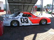 Castroneves'  car