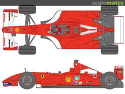 Ferrari F2001, F189, F60, F1-2000 セット Pre-Owned] Ferrari F1-2000 #3 Michael Schumacher Japan GP