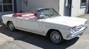 1962 Chevrolet Corvair Monza Convertible in White, front right