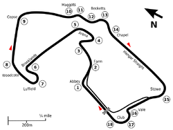 Track layout of the 