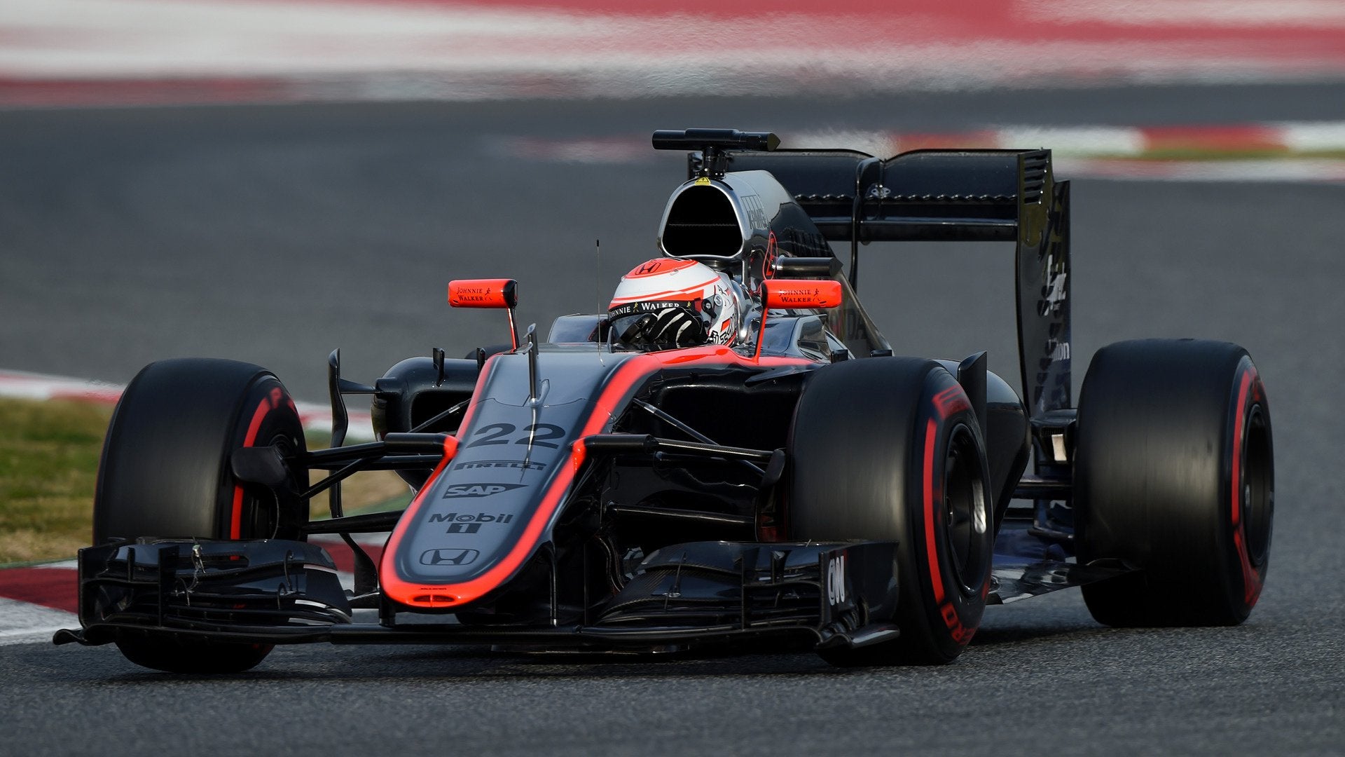 ミニカー McLaren Honda MP4-30 あい 2015 Middle Season Jenson