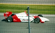 Castroneves en route to winning the , his second of four victories at the race.