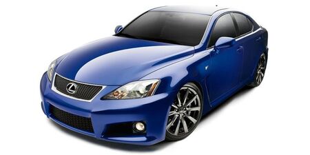 Lexus IS-F Ultrasonic Blue