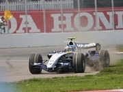  took the final podium position, ten years after his first F1 race.