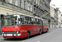 Ikarus-trolleybus-Budapest1