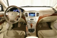 Mitsubishi Grunder dashboard by contrast.