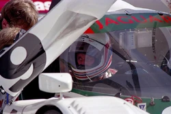 Brundle at the 1990 IMSA Del Mar Grand Prix.