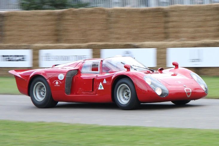 Miniature TSM 1/43 Alfa Romeo Tipo 33.3 N°32 - Pescarolo 12H Sebring 1971 - Résine