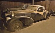 Rusty 1938 Bugatti Type 57C Atalante Coupe