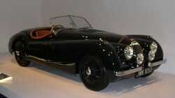 800px-1950 Jaguar XK120 34