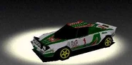 The Lancia Stratos in Sega Rally Championship