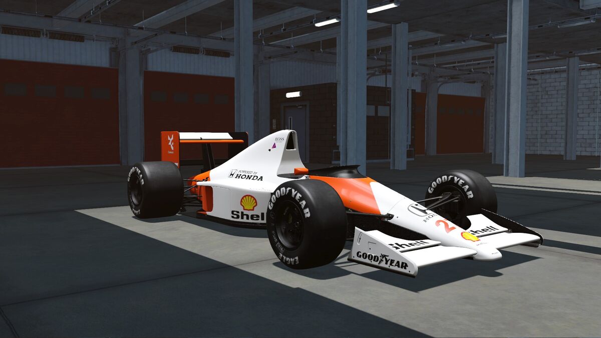 ＭＰ４/５B Mclaren MP4/5B #27 Ayrton Senna 1990 F1 World Champion 1:18