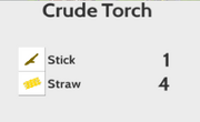 Crude Torch Recipe