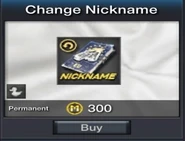 NickName Change - 220 Ava Medal - Permanent