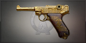 LUGER P08 ミッドナイトゴールド ルガーP08 4インチ ミッドナイトゴールド スタンダード | タナカ