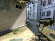 The AUG A2 Commando in-game