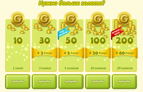 Бонусы Магазина Золотой