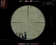 The Walther WA-2000's default scope