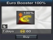 Euro Booster 100% - 60 Ava Medal - 7 days