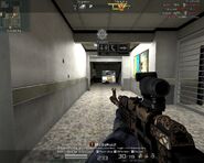 The AK74M Seroja in-game