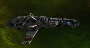 Right view of a Light Avali Fregate (Starmade) by Zeltovitch & Pfalbo