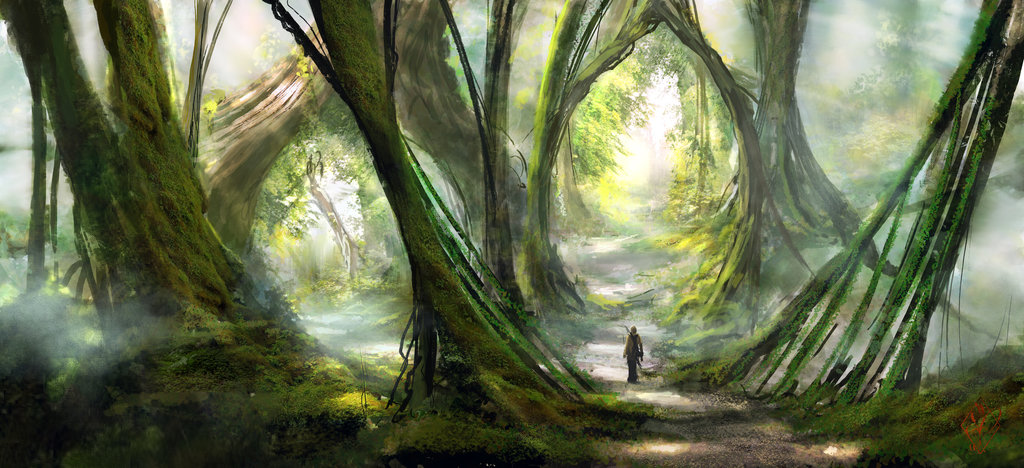Tổng hợp Wood elf background cho các fan huyền thoại Tolkien