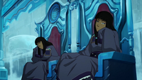 Desna et Eska s'ennuyant