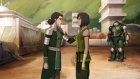 Kuvira et Korra