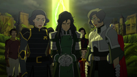 Kuvira se fait menottée