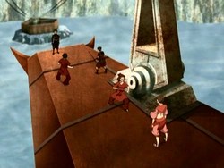 Bataille au sommet de la nacelle