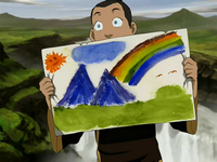 Peinture de Sokka