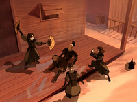 Zuko et Guerrières Kyoshi