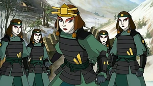 Suki and other Kyoshi Warriors