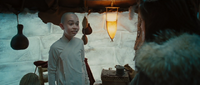 Film - Aang and Katara in igloo