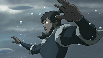 Avatar Korra waterbending