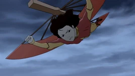 Jinora on glider
