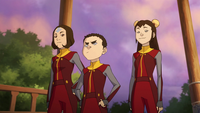 Jinora, Meelo, and Ikki